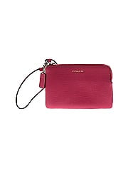 Coach Leather Wristlet