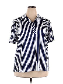 Top Notch Short Sleeve Blouse (view 1)