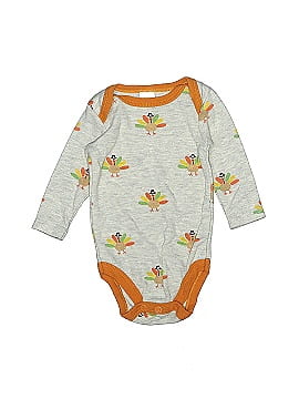 Baby Kiss Long Sleeve Onesie (view 1)