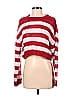 Edikted 100% Acrylic Stripes Red Pullover Sweater Size S - photo 1
