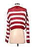 Edikted 100% Acrylic Stripes Red Pullover Sweater Size S - photo 2