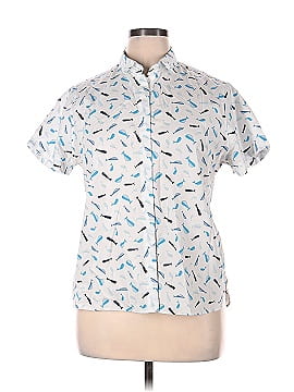 Lands' End Short Sleeve Button-Down Shirt (view 1)