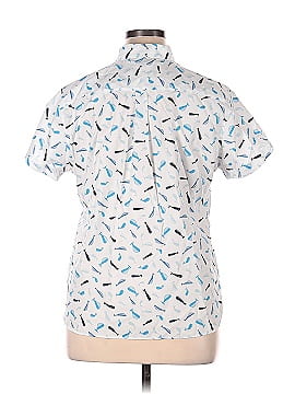 Lands' End Short Sleeve Button-Down Shirt (view 2)