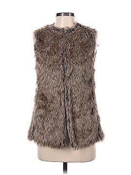 Bershka Faux Fur Vest (view 1)