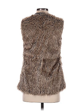 Bershka Faux Fur Vest (view 2)