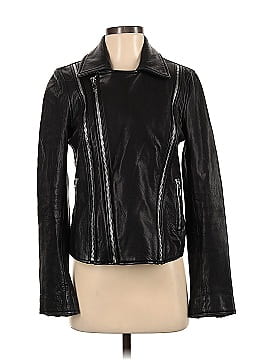Scoop Leather Jacket (view 1)
