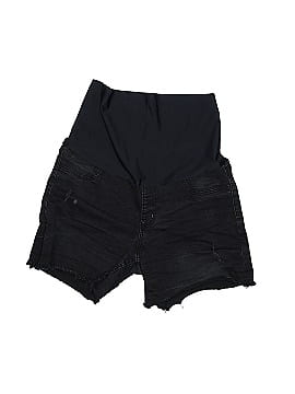 Just Black Denim Shorts (view 1)