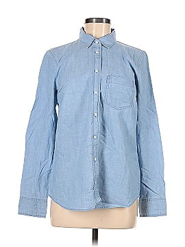 J.Crew Factory Store Long Sleeve Button-Down Shirt (view 1)