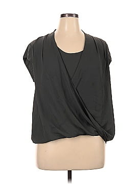 Halogen Short Sleeve Blouse (view 1)