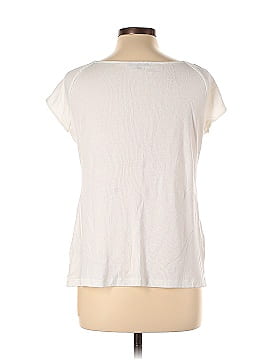 Lafayette 148 New York Short Sleeve T-Shirt (view 2)