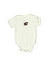 NCAA 100% Cotton Ivory Short Sleeve Onesie Size 0-3 mo - photo 1