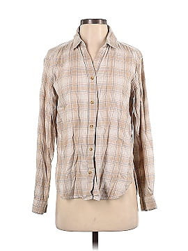 Uniqlo Long Sleeve Button-Down Shirt (view 1)