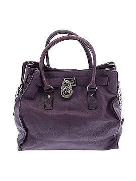 MICHAEL Michael Kors Leather Satchel (view 1)