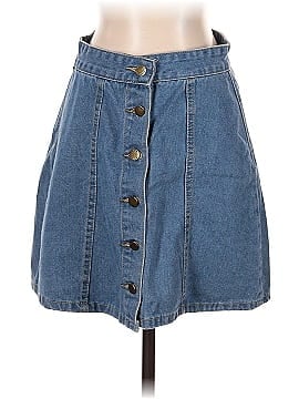 Jeans Denim Skirt (view 1)