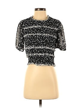 ML Monique Lhuillier Short Sleeve Top (view 1)