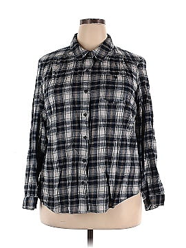 Cj Banks Long Sleeve Button-Down Shirt (view 1)