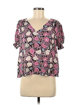 Cynthia Rowley Short Sleeve Blouse (view 1)