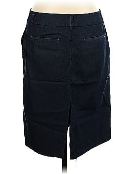 New York & Company Denim Skirt (view 2)