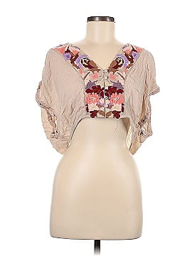 Free People Short Sleeve Blouse (view 1)