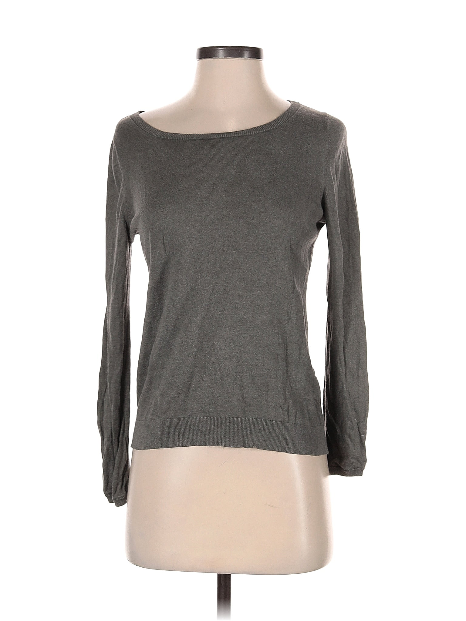 Banana Republic Gray Silk Pullover Sweater Size XS - 80% off | ThredUp