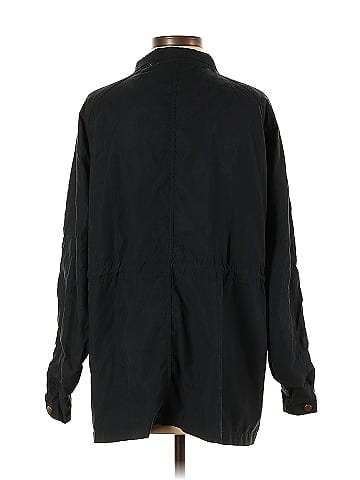 Blue Rain Trenchcoat (view 2)
