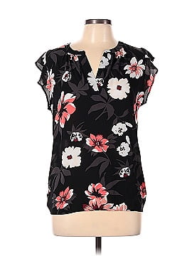 Ann Taylor LOFT Outlet Short Sleeve Blouse (view 1)