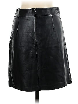 Lynn Lugo Leather Skirt (view 2)