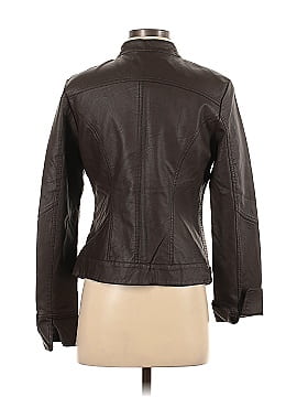Made By Johnny Faux Leather Jacket (view 2)