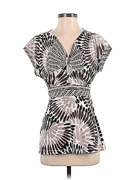 BCBGMAXAZRIA Short Sleeve Blouse (view 1)