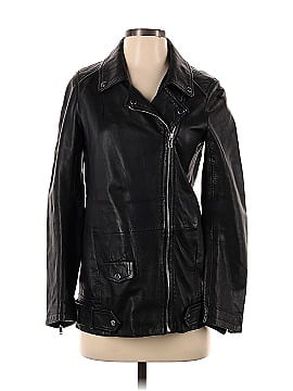 Zara Faux Leather Jacket (view 1)