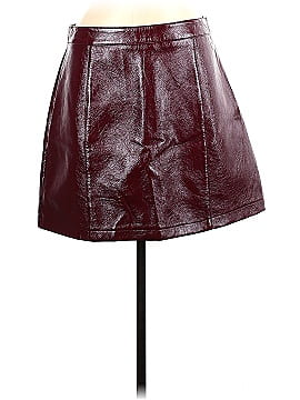 Topshop Faux Leather Skirt (view 1)