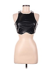 Windsor Faux Leather Top