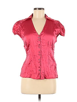 Merona Short Sleeve Silk Top (view 1)