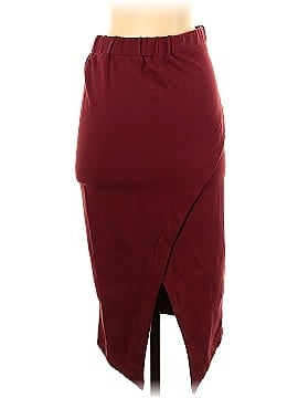 Gracia Faux Leather Skirt (view 2)