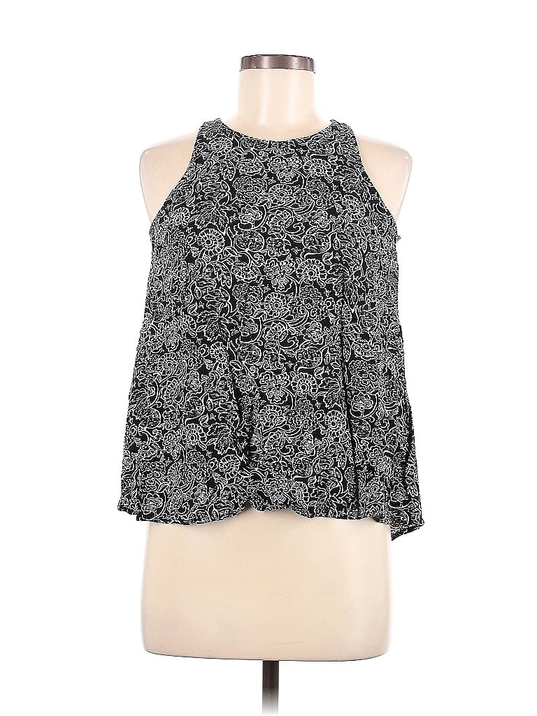 Pre-owned Old Navy Sleeveless Blouse In Black