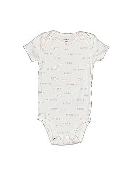 Carter's Short Sleeve Onesie (view 1)