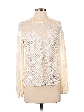 Temperley LONDON Long Sleeve Silk Top (view 1)