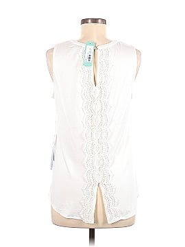 Pale Sky Sleeveless Blouse (view 2)