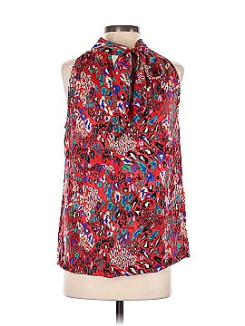 Tanya Taylor Sleeveless Silk Top (view 2)