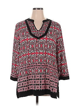 Dana Buchman 3/4 Sleeve Blouse (view 1)