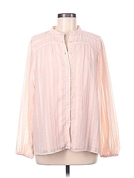 Ann Taylor LOFT Long Sleeve Button-Down Shirt (view 1)