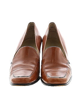 Bally Vintage Leather Loafer Heels (view 2)