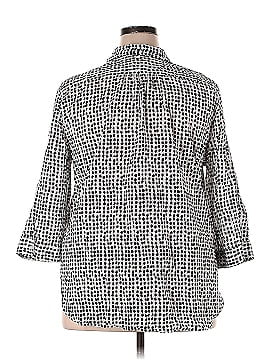 Chico's 3/4 Sleeve Button-Down Shirt (view 2)