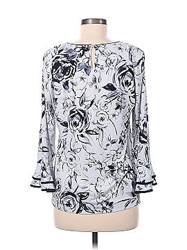 Karl Lagerfeld Paris Long Sleeve Blouse (view 2)