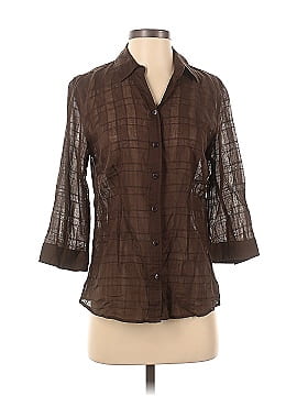 Coldwater Creek 3/4 Sleeve Button-Down Shirt (view 1)