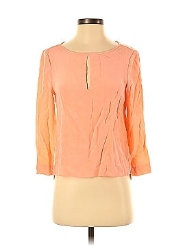 Tibi 3/4 Sleeve Silk Top (view 1)