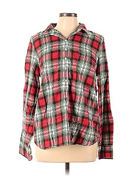 J.Crew Factory Store Long Sleeve Button-Down Shirt (view 1)