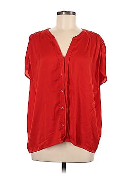 Ann Taylor LOFT Short Sleeve Blouse (view 1)