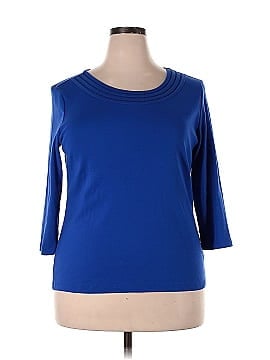 Karen Scott 3/4 Sleeve Top (view 1)