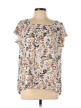 Allegra K Short Sleeve Blouse (view 1)